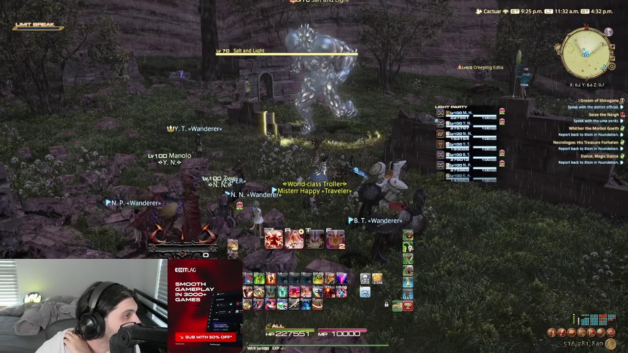 Morning XIV | Chats & Working on S Rank Mount (1896/2000)