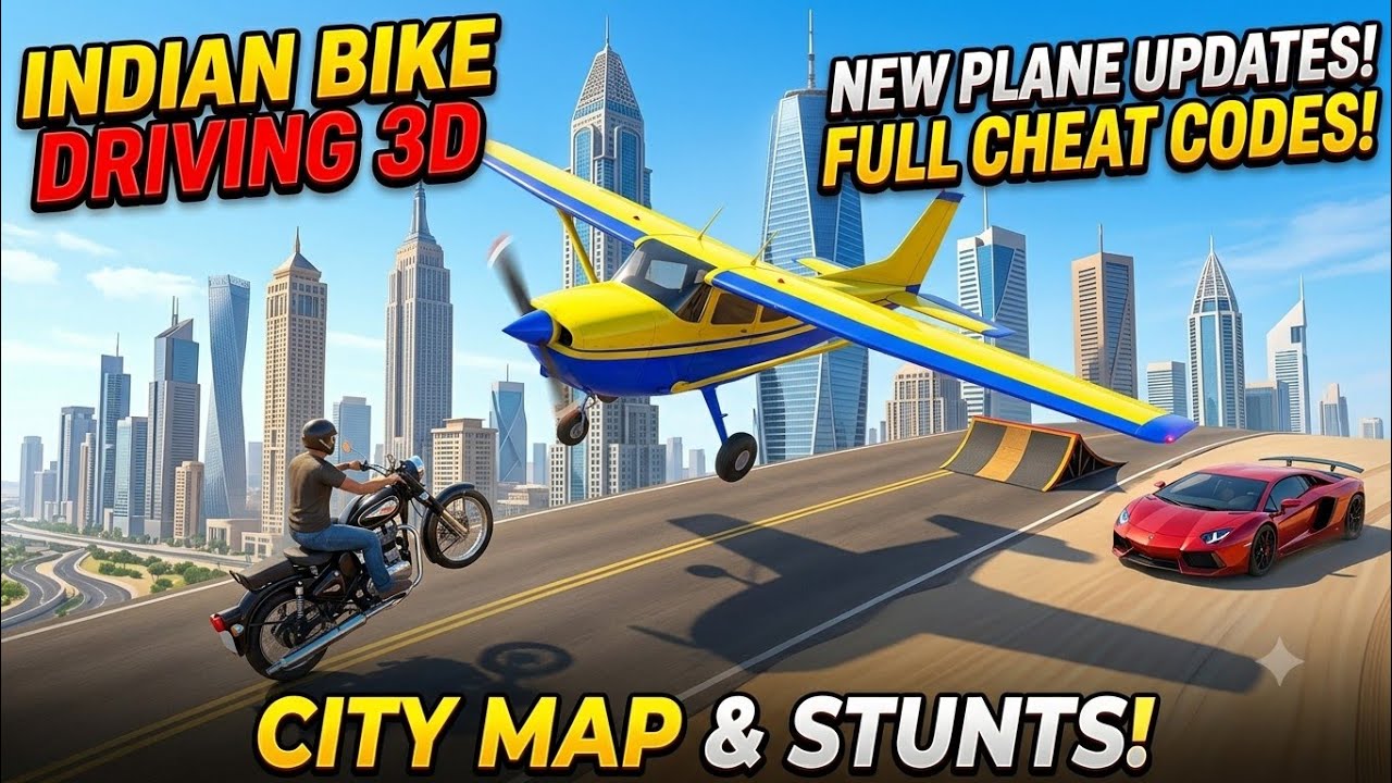 ALL NEW INDIAN BIKE DRIVING 3D CHEAT CODES 2026 NEW UPDATE | Indian Bike Driving 3D NEW UPDATE