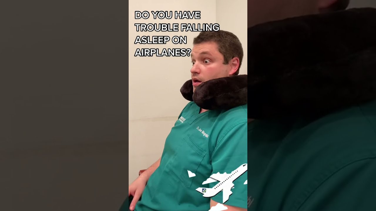 The RIGHT Way to Sleep on Airplanes!