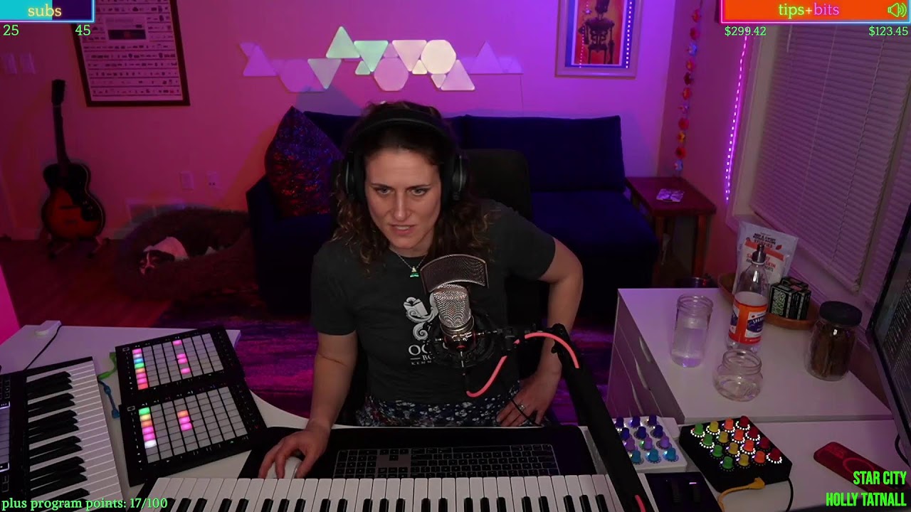 ⭐️ singing, synths, excellent vibes, chats