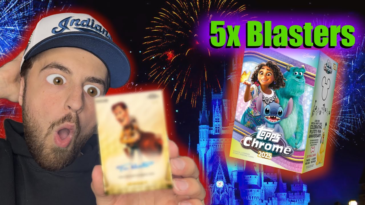 Я открыл *НОВЫЙ* Disney Topps Chrome 2025 года!