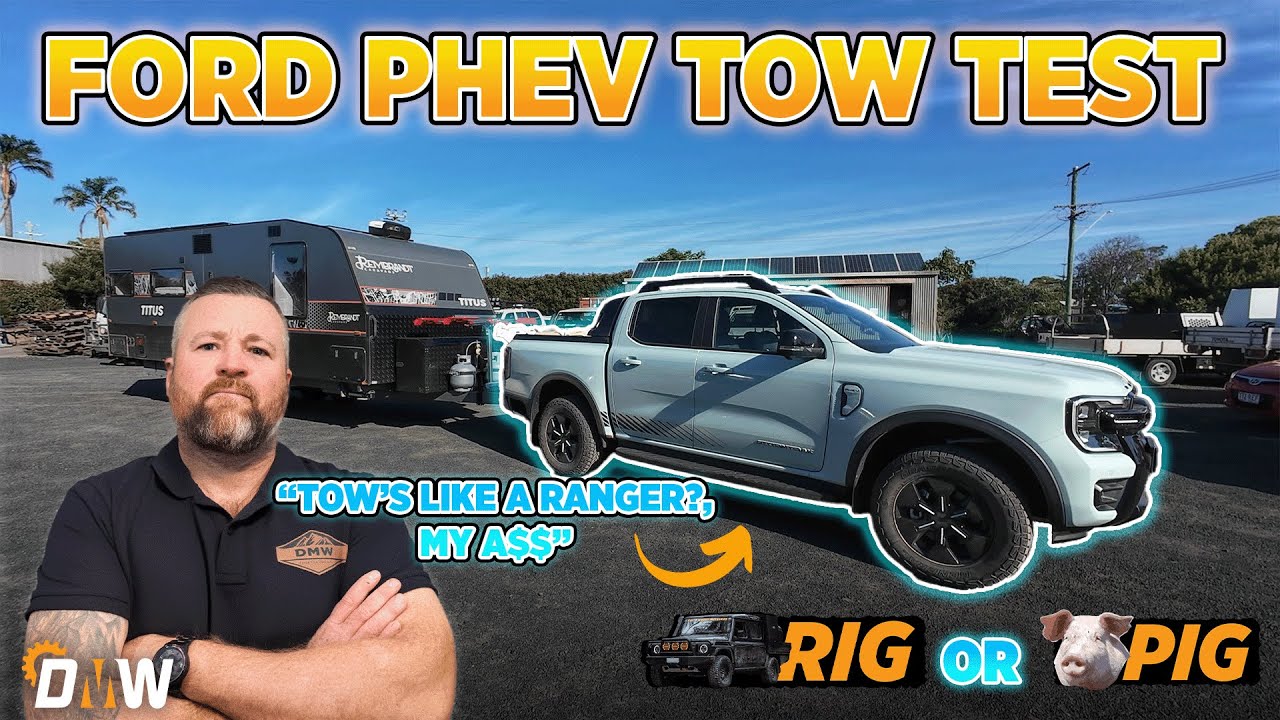 Ford Ranger Phev Tow Test | Big Claims From Ford, Is it True?