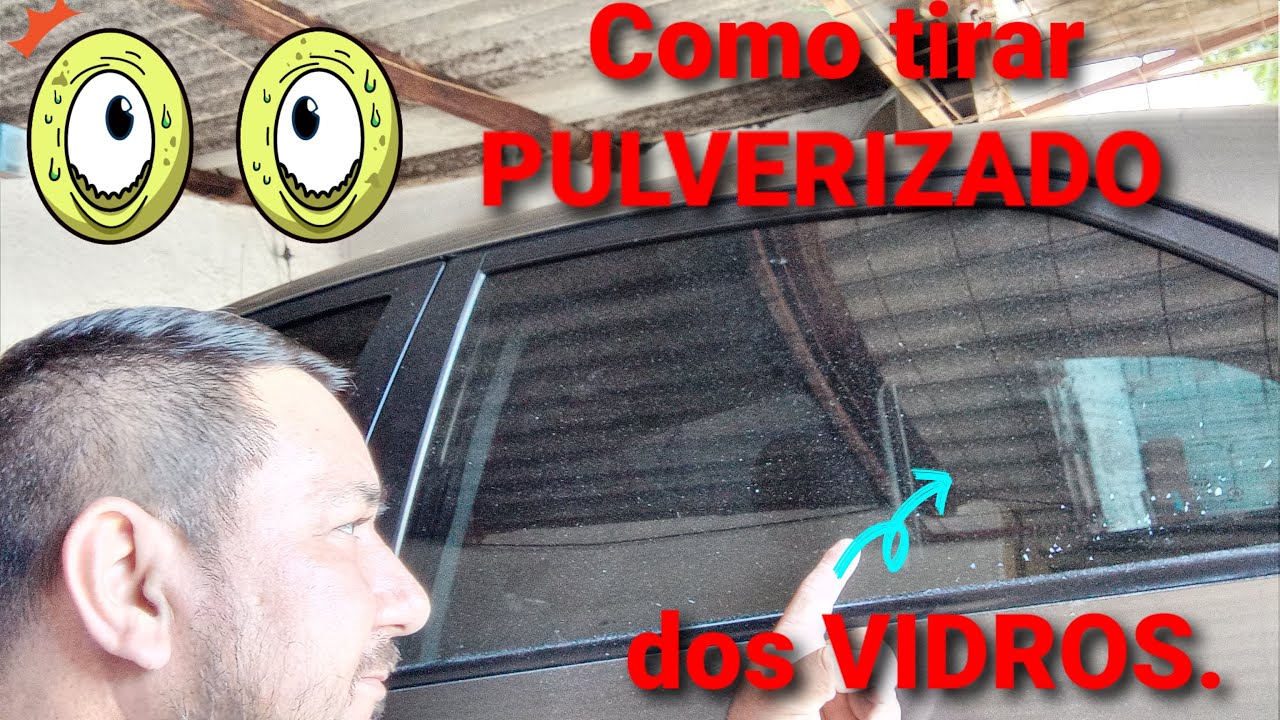 @leoauto-car                       Como tirar o pulverizado de tinta do vidro do carro.