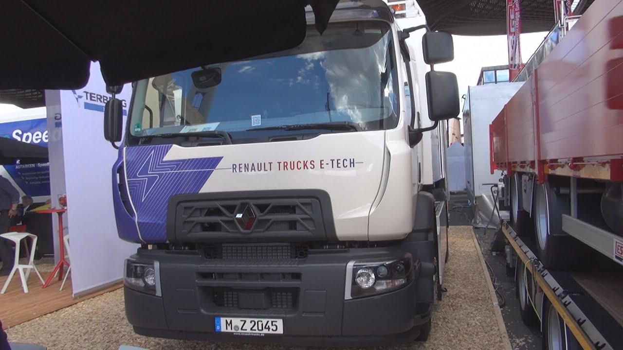 Renault Trucks D Wide ZE Terberg Electric Dustcart Truck (2023) Exterior and Interior