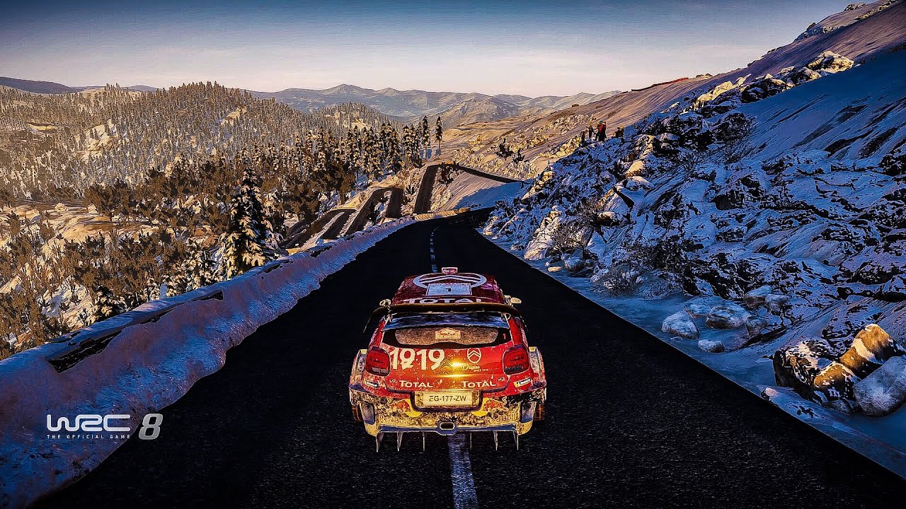 WRC 8 Gameplay - Monte Carlo - Citroen C3