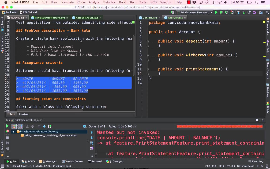 Outside In TDD part I