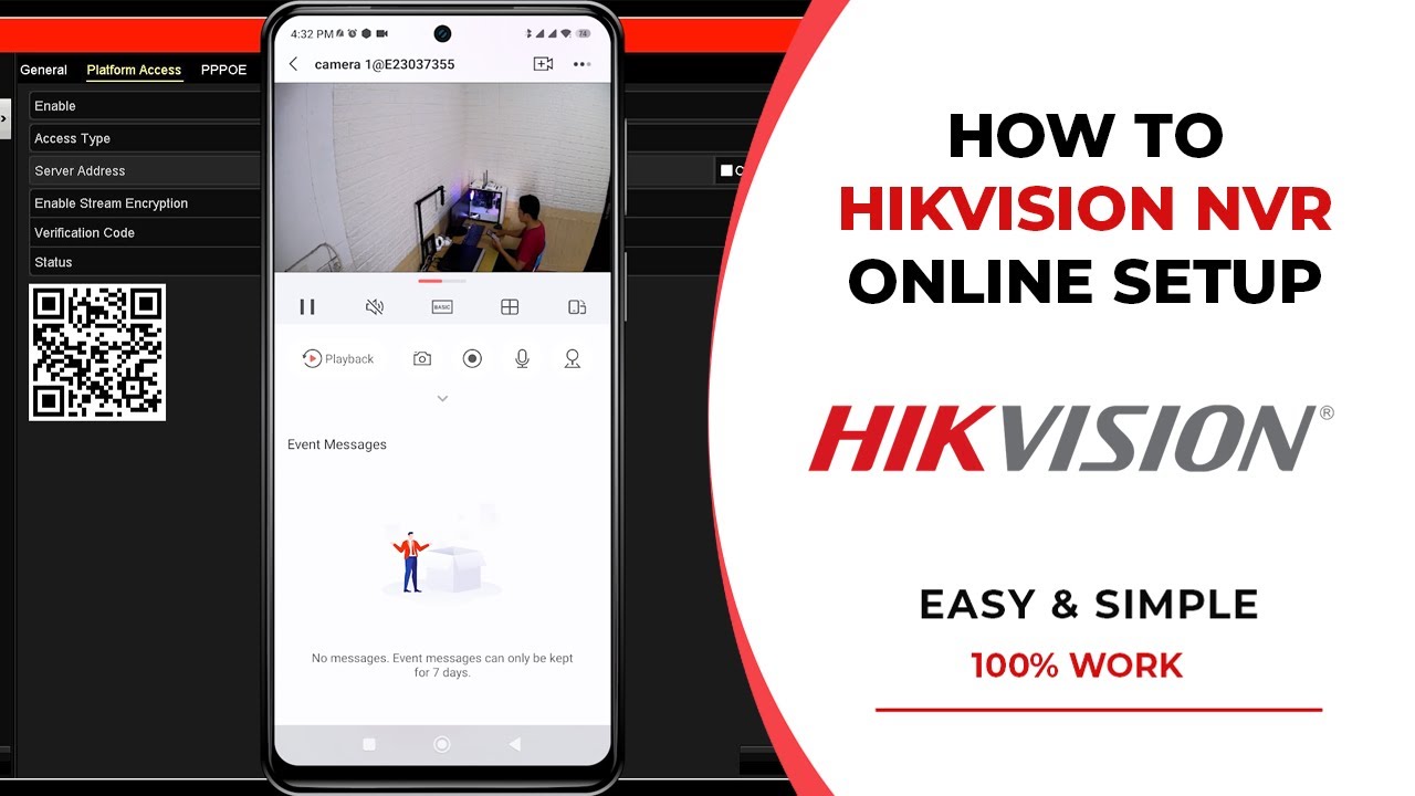 Онлайн-настройка NVR Hikvision