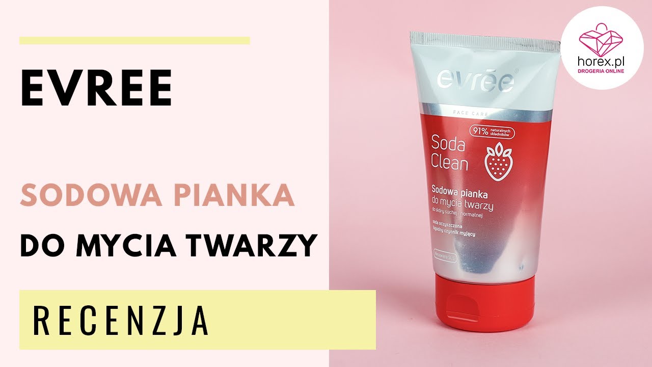 Evree Soda Clean Pianka | Recenzja z drogerią horex.pl