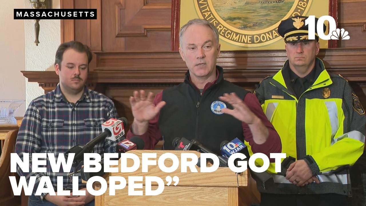 Mitchell says New Bedford 'just got walloped' during blizzard