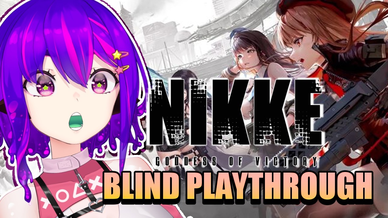 NIKKE 1st TIME BLIND PLAYTHROUGH + EYE TRACKER & Pulse [💚ValenSLIMES Day Special!💚]