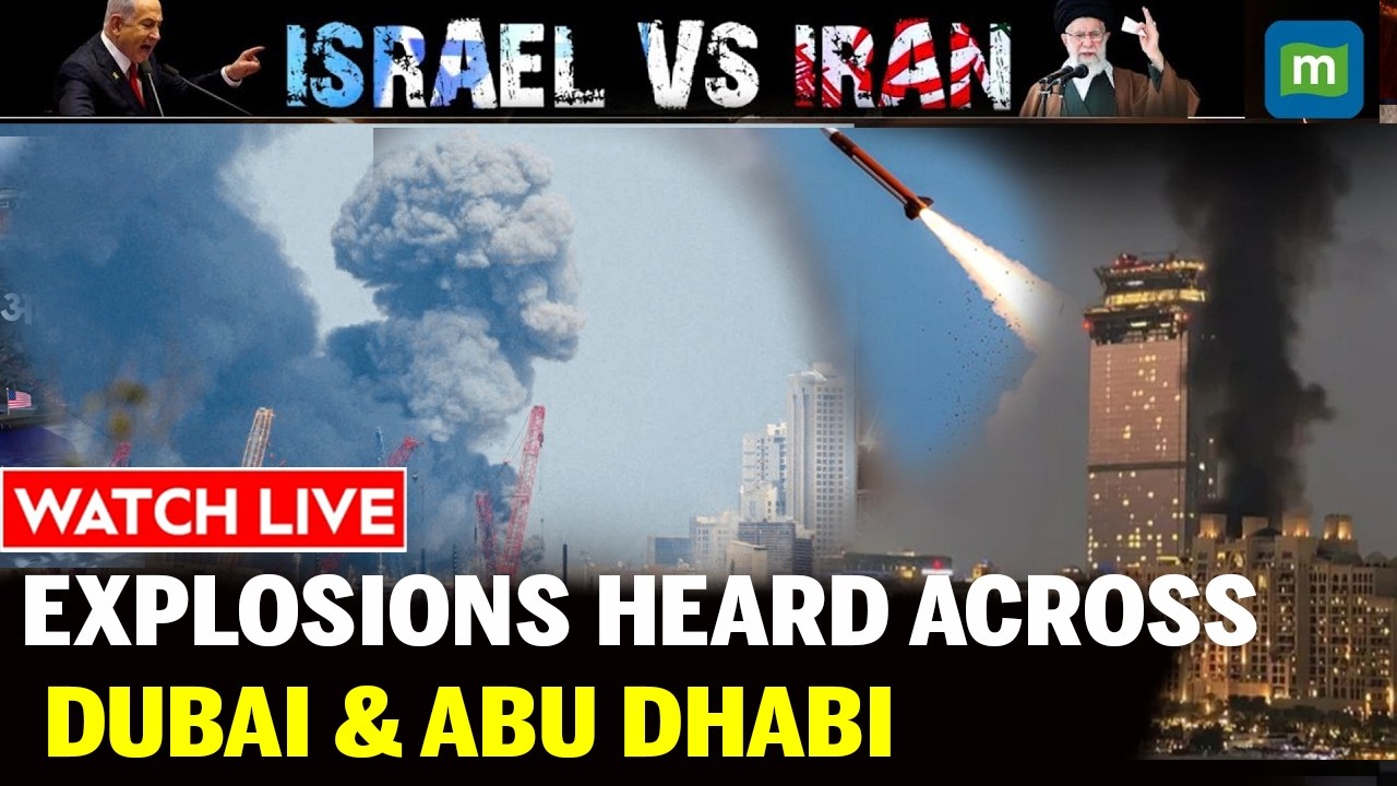 🔴Iran War Live: Multiple Explosions in UAE, Kuwait & Bahrain | Gulf on Edge | Explosions Rock Gulf