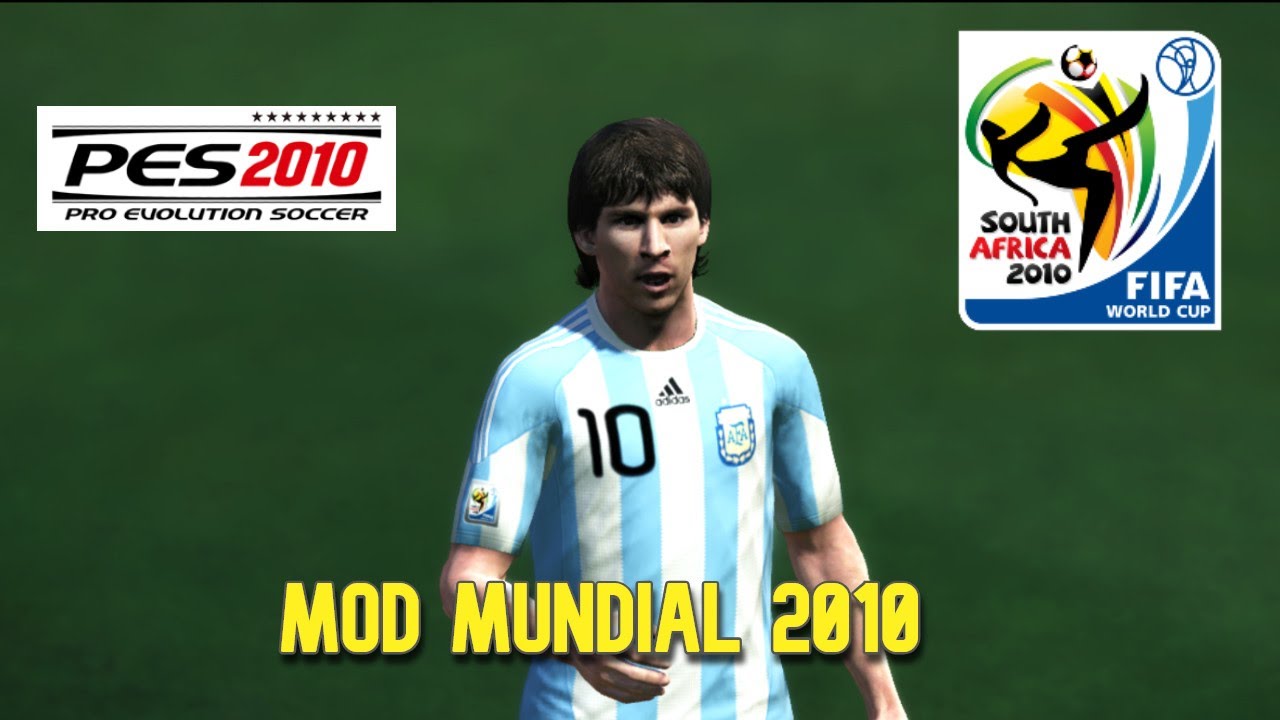 MOD MUNDIAL SUDAFRICA 2010 para PES 2010 | TUTORIAL + REVIEW