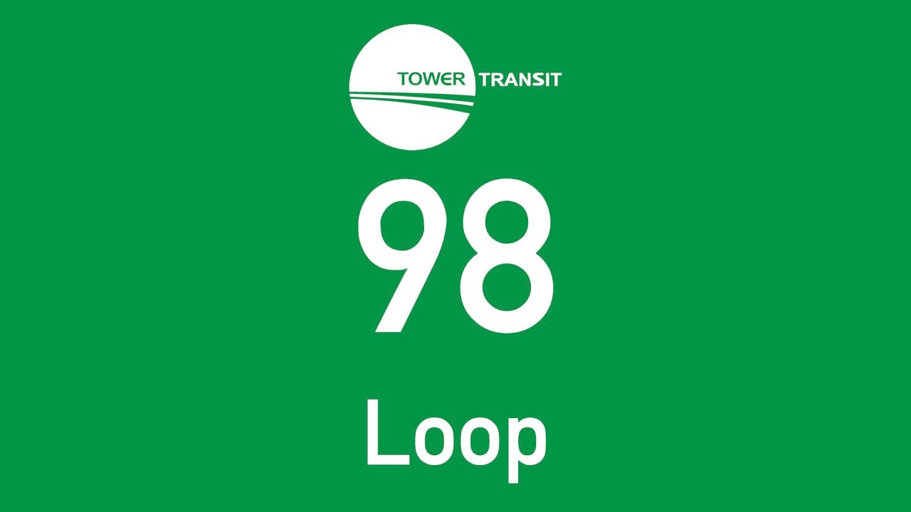 Tower Transit Trunk Bus Route 98 Hyperlapse
