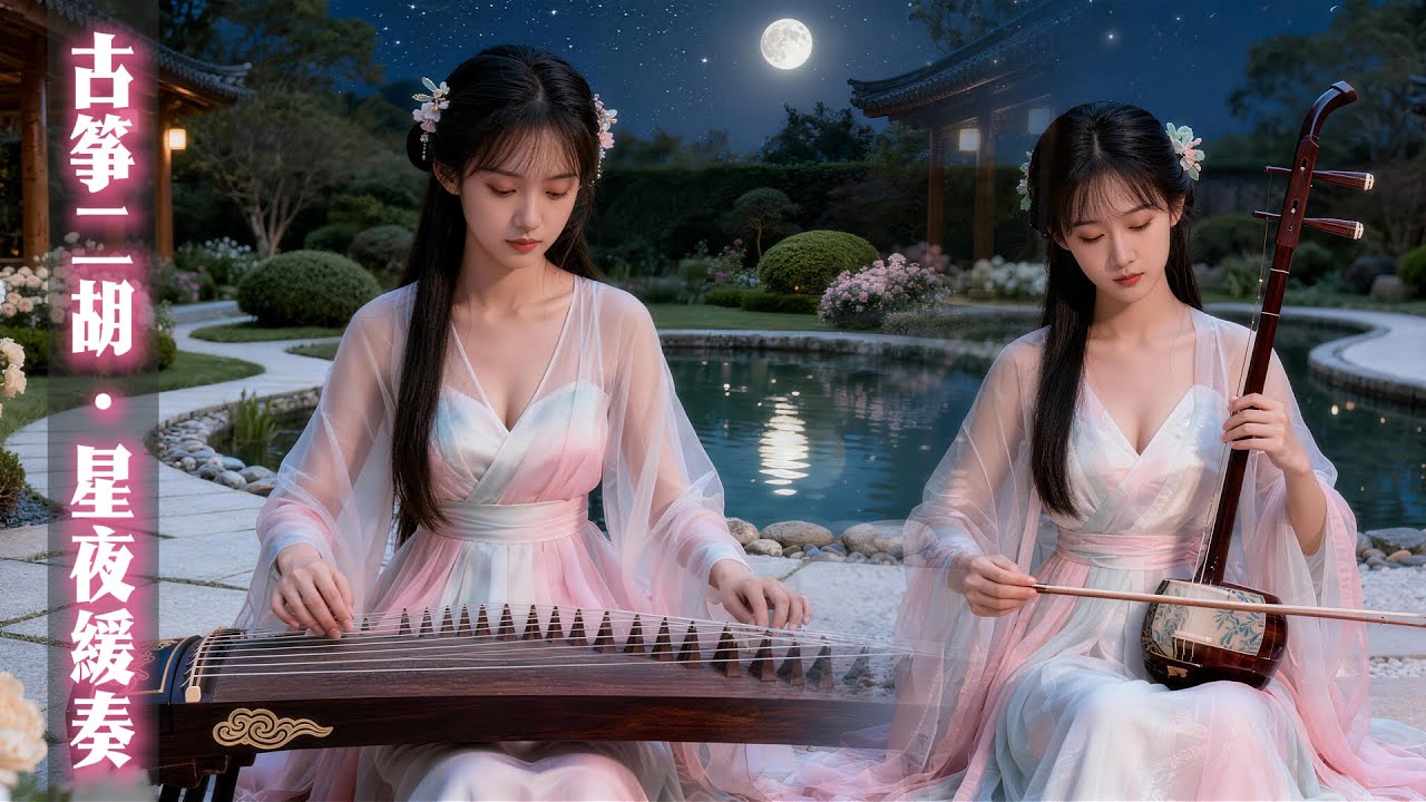 古筝二胡·星夜緩奏 | Guzheng & Erhu · Starry Night Slow Melody