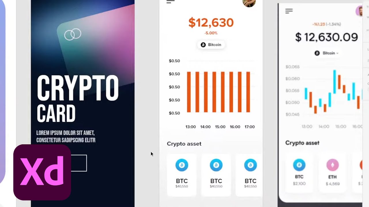XD Daily Creative Challenge - Crypto App | Adobe Creative Cloud