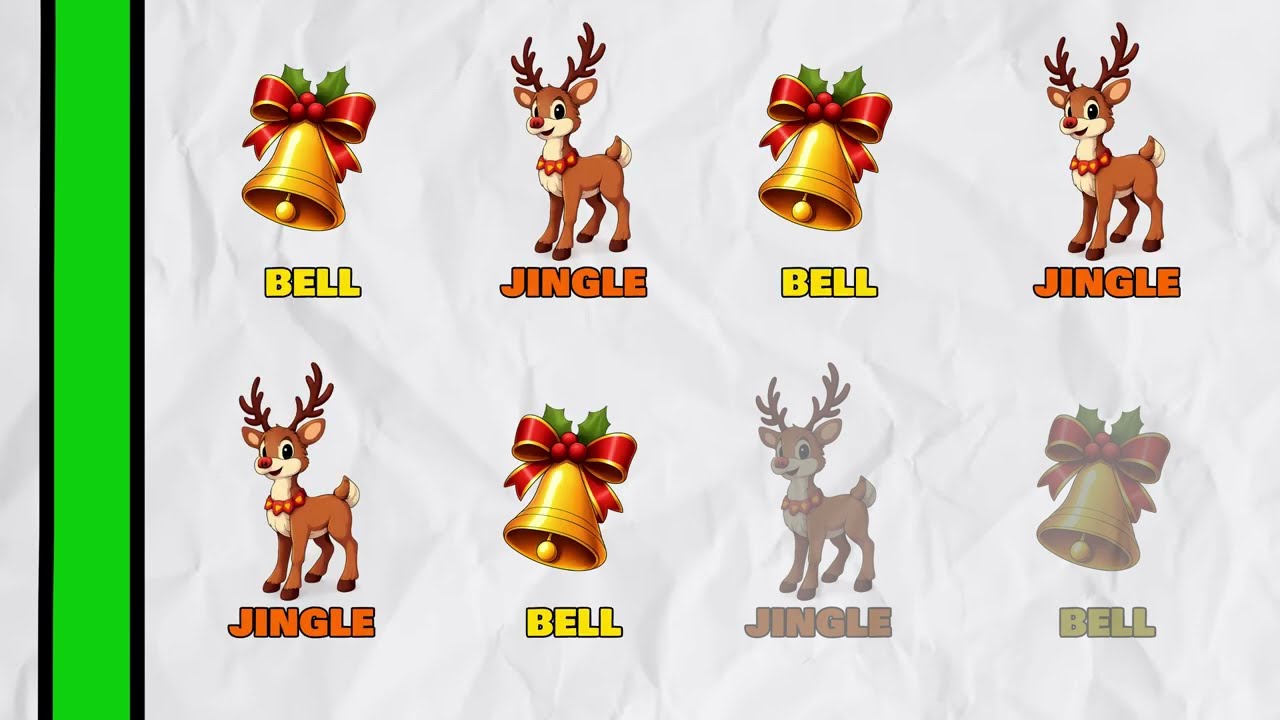 Say The Word On Beat CHRISTMAS EDITION | LEVEL 1-3 (EASY MEDIUM HARD)