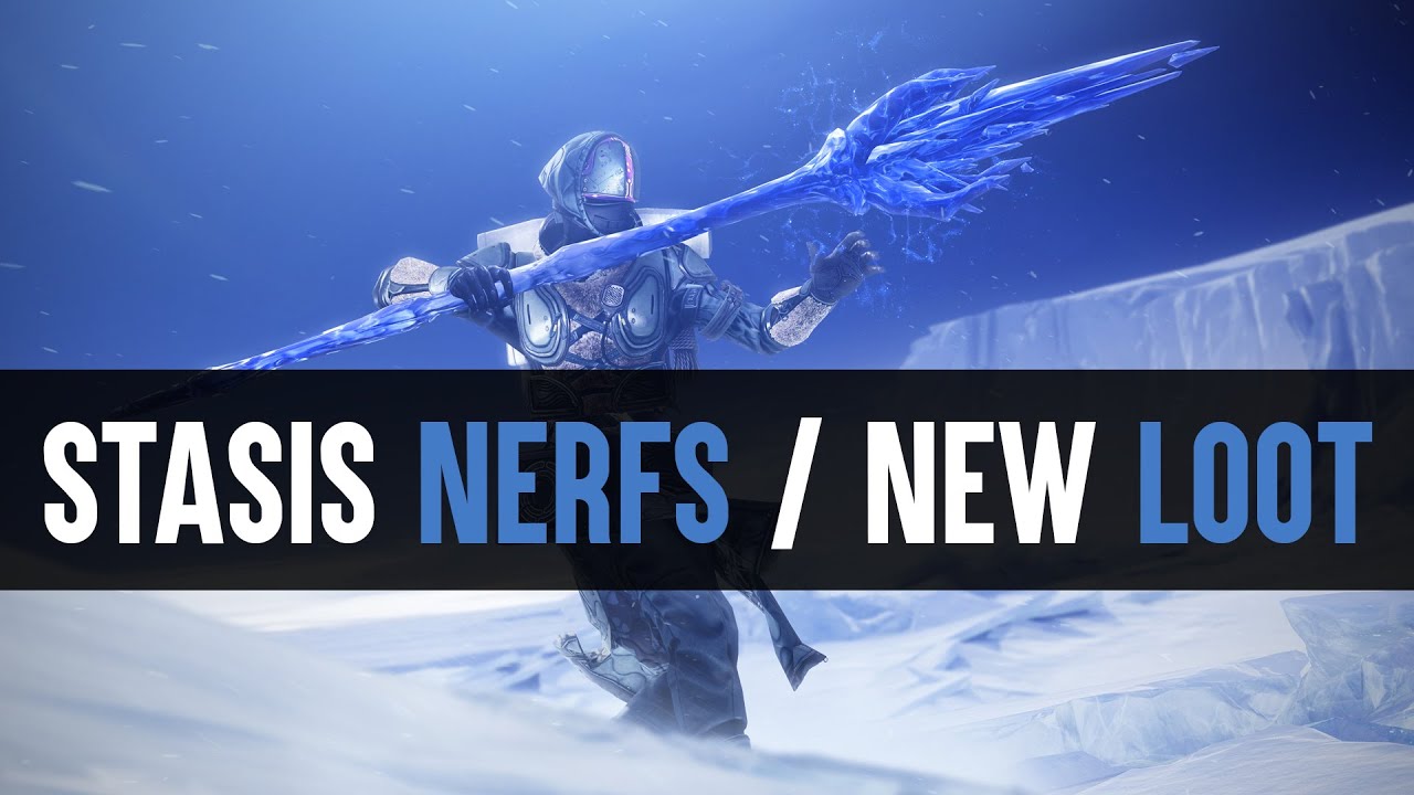 Destiny 2: Warlock Stasis Nerfed, But The World Loot Pool Is Expanding