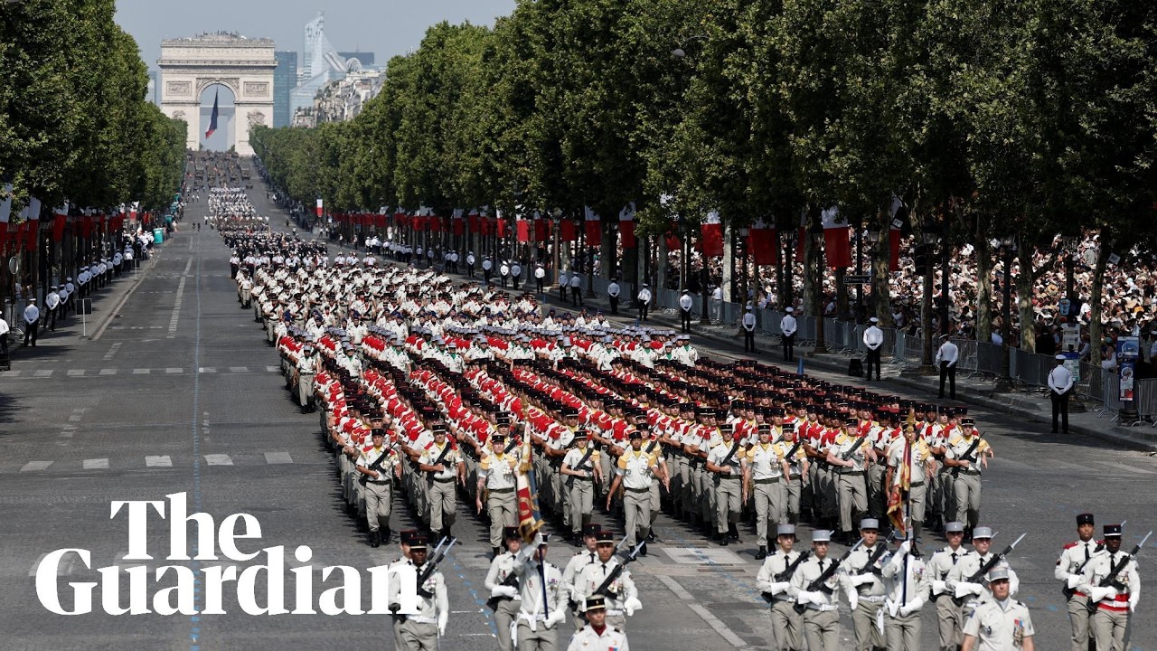 France holds annual Bastille Day parade in Paris