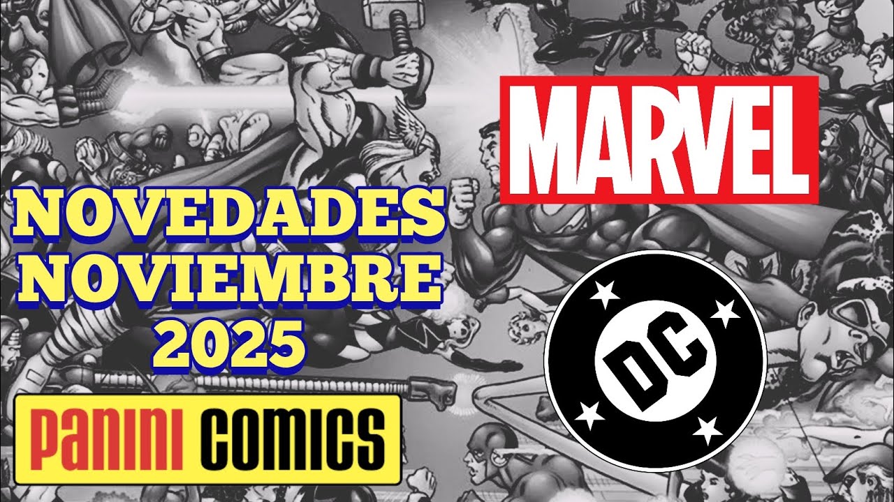 NOVEDADES #PANINI #MARVEL #DC #NOVIEMBRE 2025