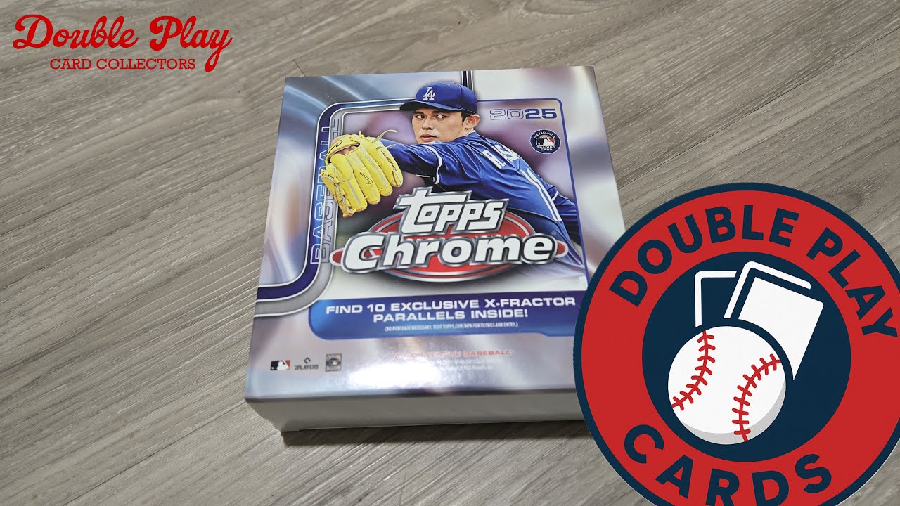 Double Play Cards #2 - 2025 Topps Chrome Baseball Mega Box