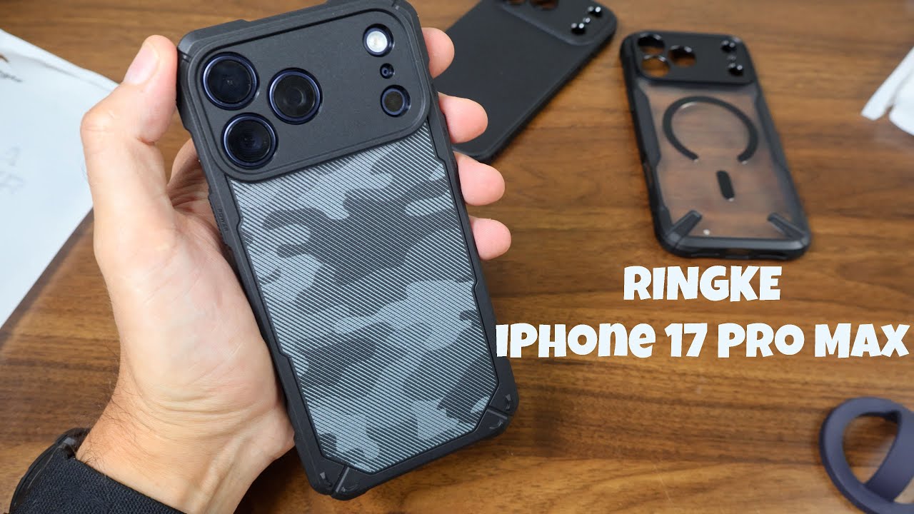 Обзор чехла Ringke для iPhone 17 Pro Max