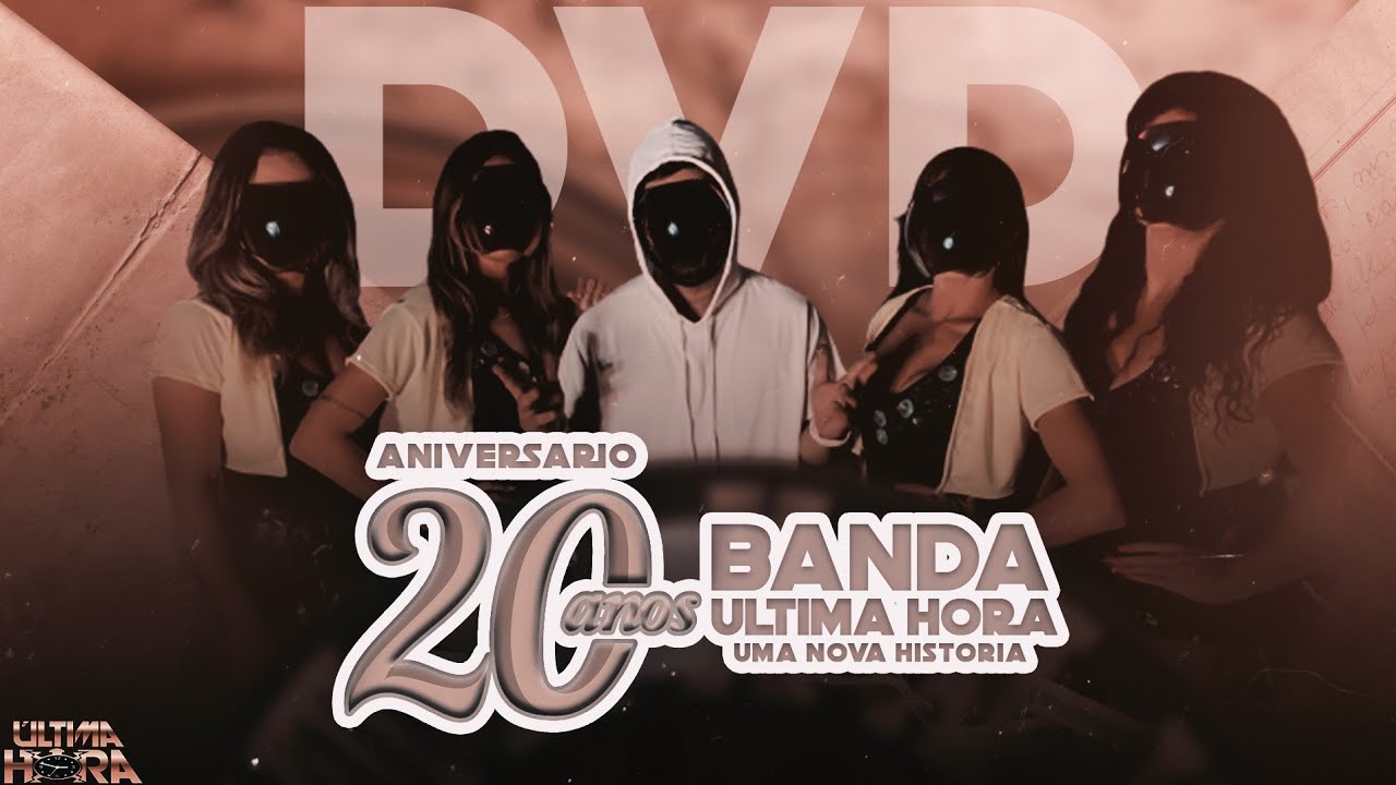 DVD Oficial da Banda Última Hora 20 Anos de sucesso.Isso é Galego Pressão