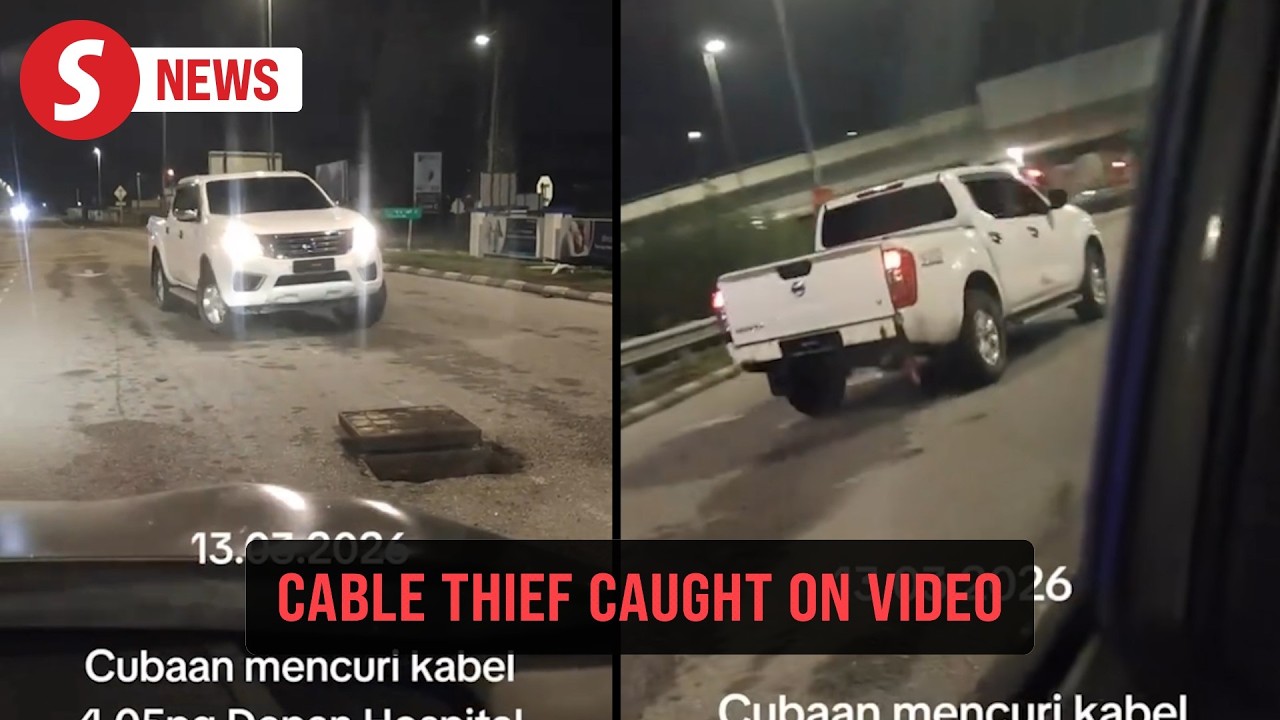 Police hunt suspect in attempted cable theft in Ipoh