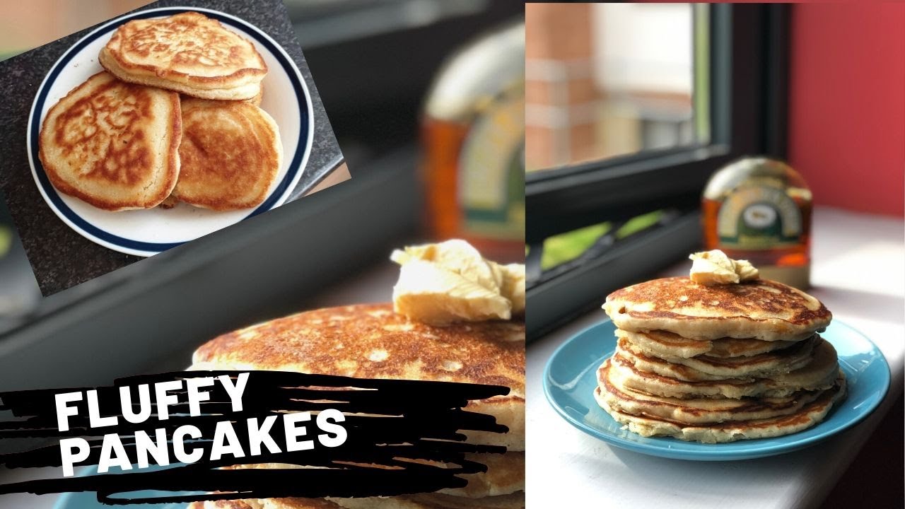 How to make fluffy pancakes | Easy fluffy pancake recipe