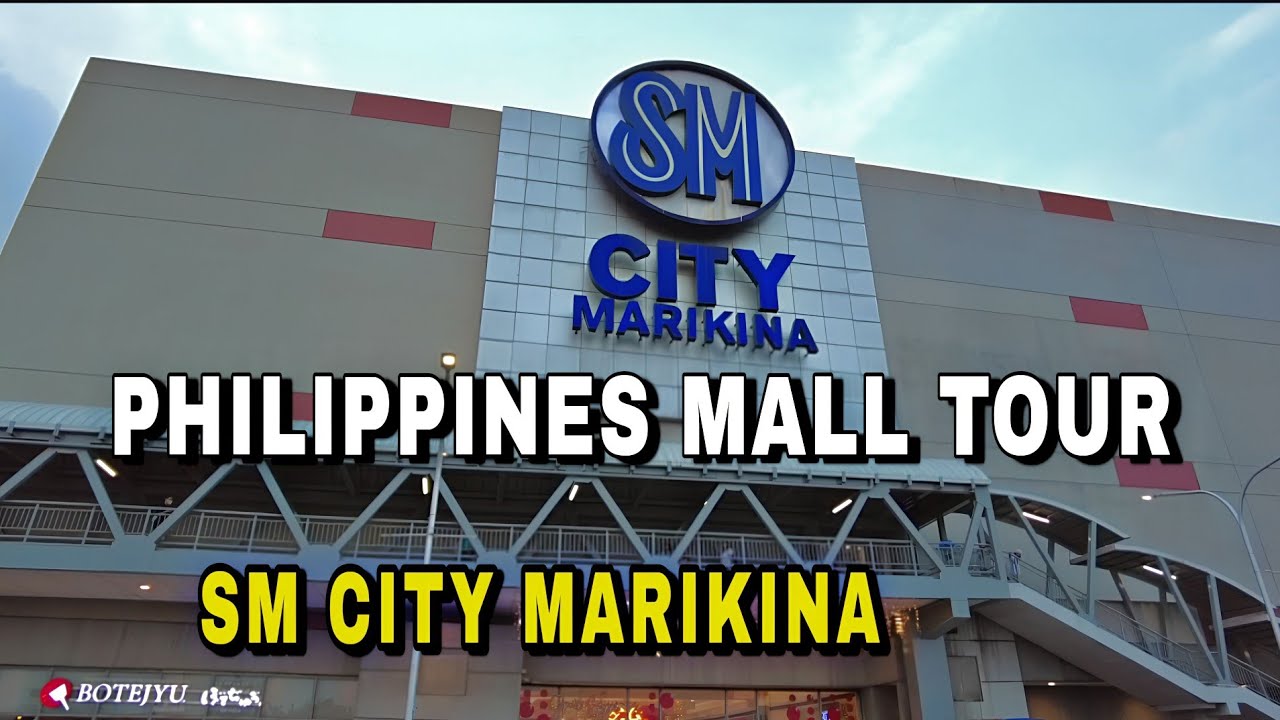 SM CITY MARIKINA Mall Walking Tour Philippines (4K HD)
