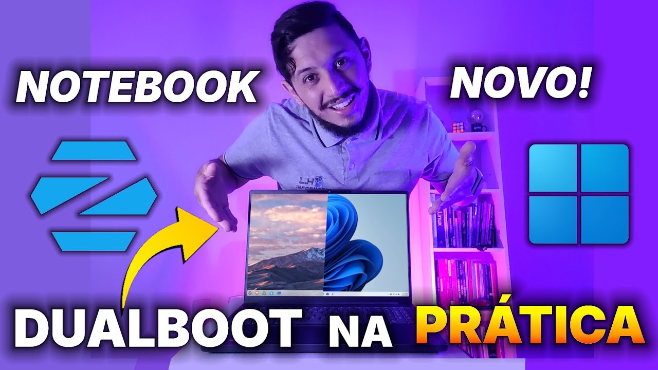 Lenovo Slim 3 do Zero! Windows 11 + Zorin OS 18 em Dual Boot