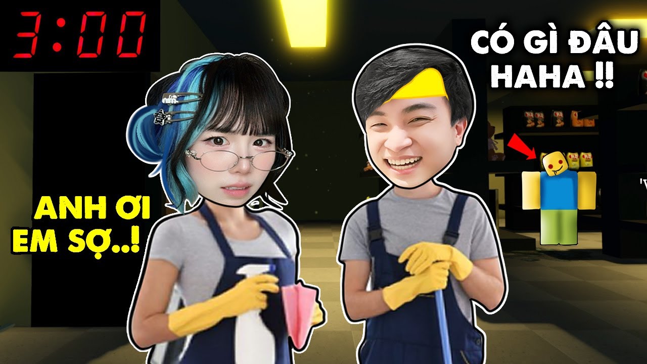 Anh Em Simmy Và Siro Làm Việc Lúc 3:00 Sáng Trong Roblox ?