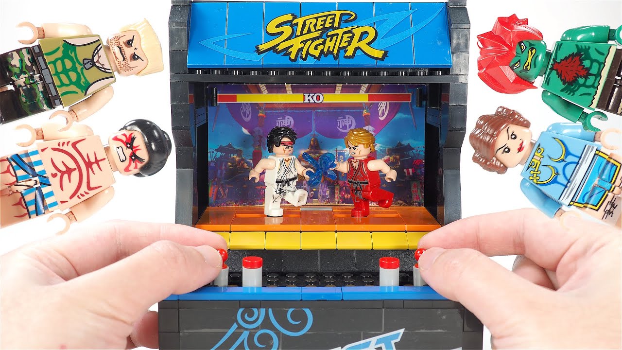 Lego Street Fighter Arcade Stop Motion Build Reviews
