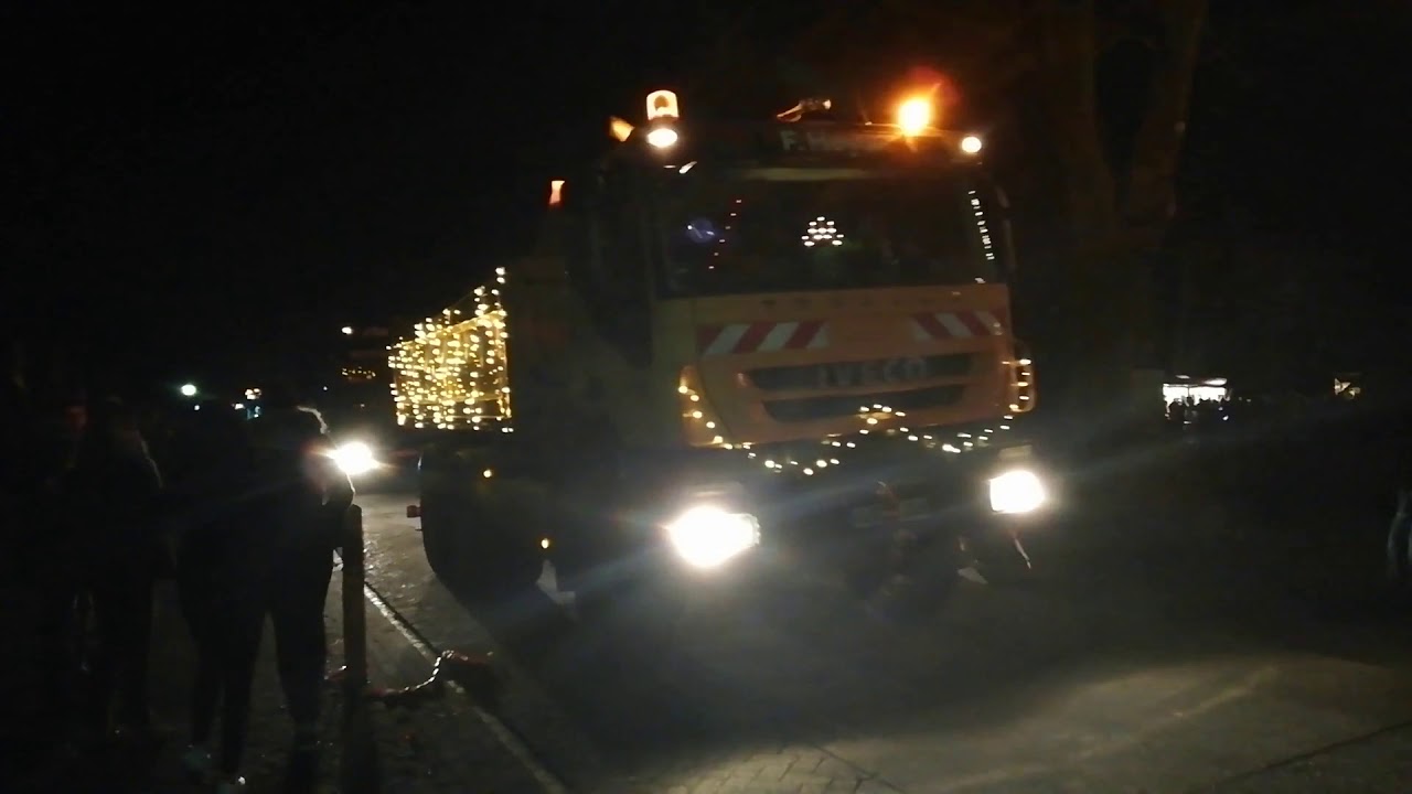 LKW Korso in Riepe
