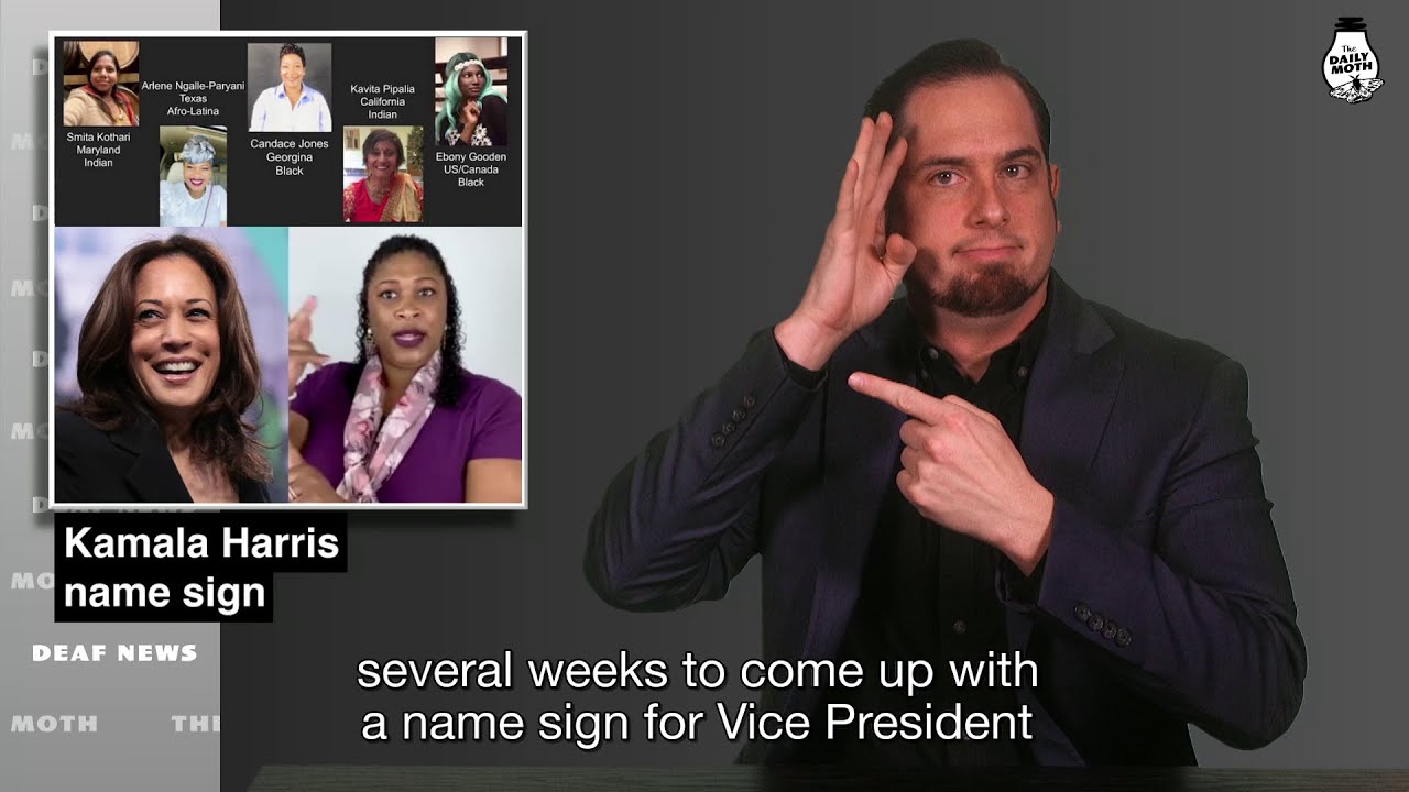 Kamala Harris name sign