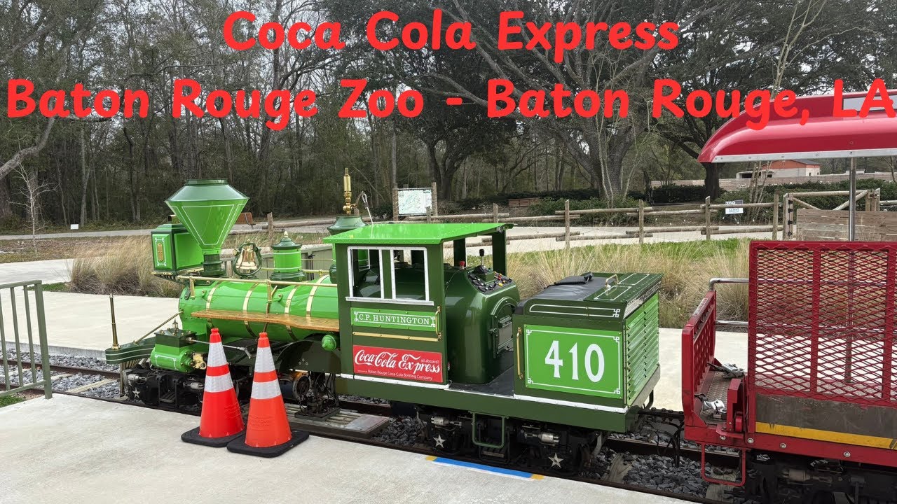 Baton Rouge Zoo: Coca Cola Express Train - Full Ride POV - Baton Rouge, LA