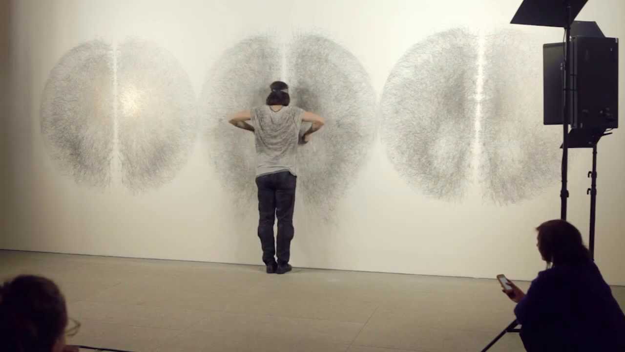 Tony Orrico | Penwald: 4: Union Symmetry Standing w galerii Art Stations