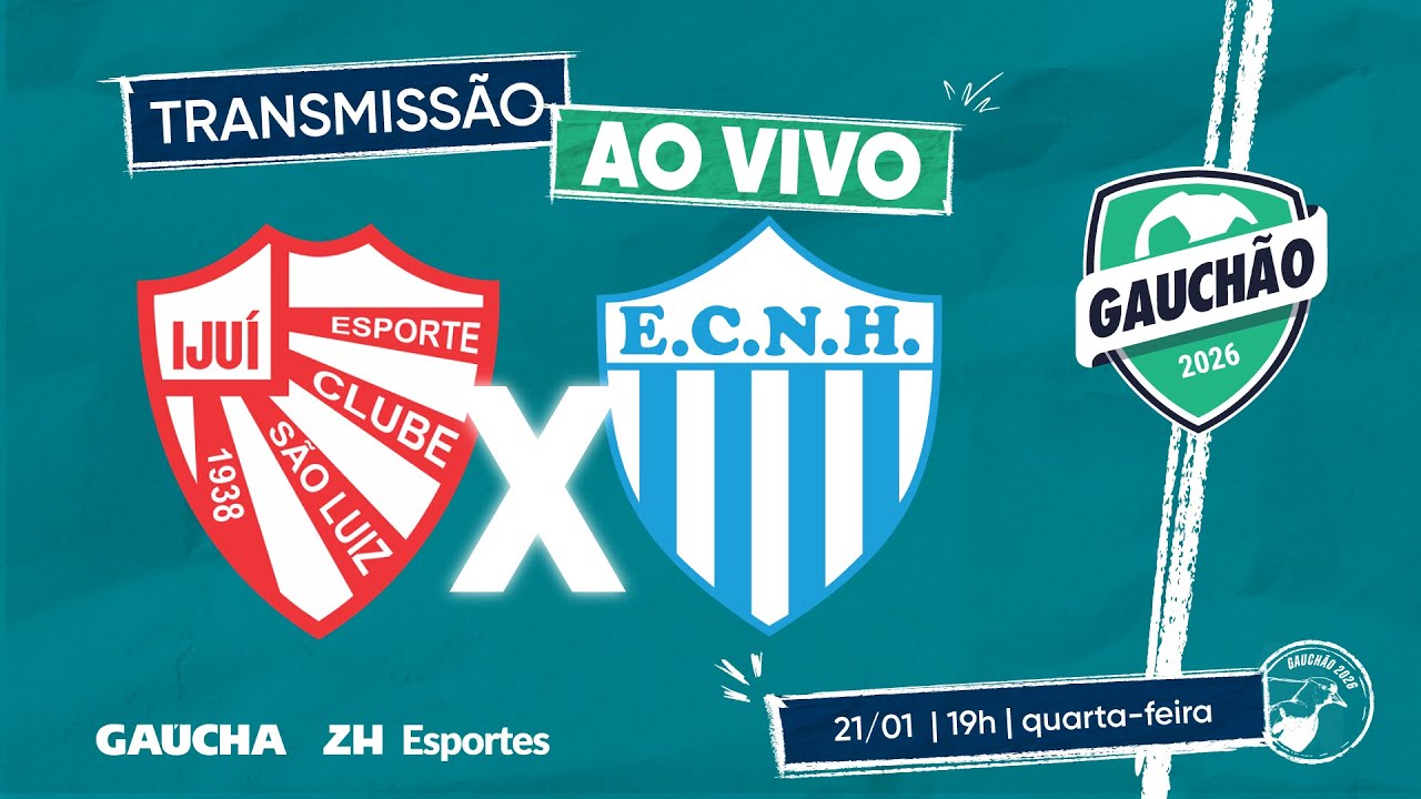 AO VIVO COM IMAGENS: SÃO LUIZ x NOVO HAMBURGO | GAUCHÃO 2026 | 21/01/2026