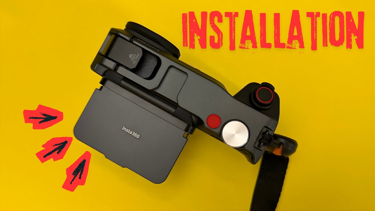 Insta360 Ace Pro 2 Flip Screen Hood Installation