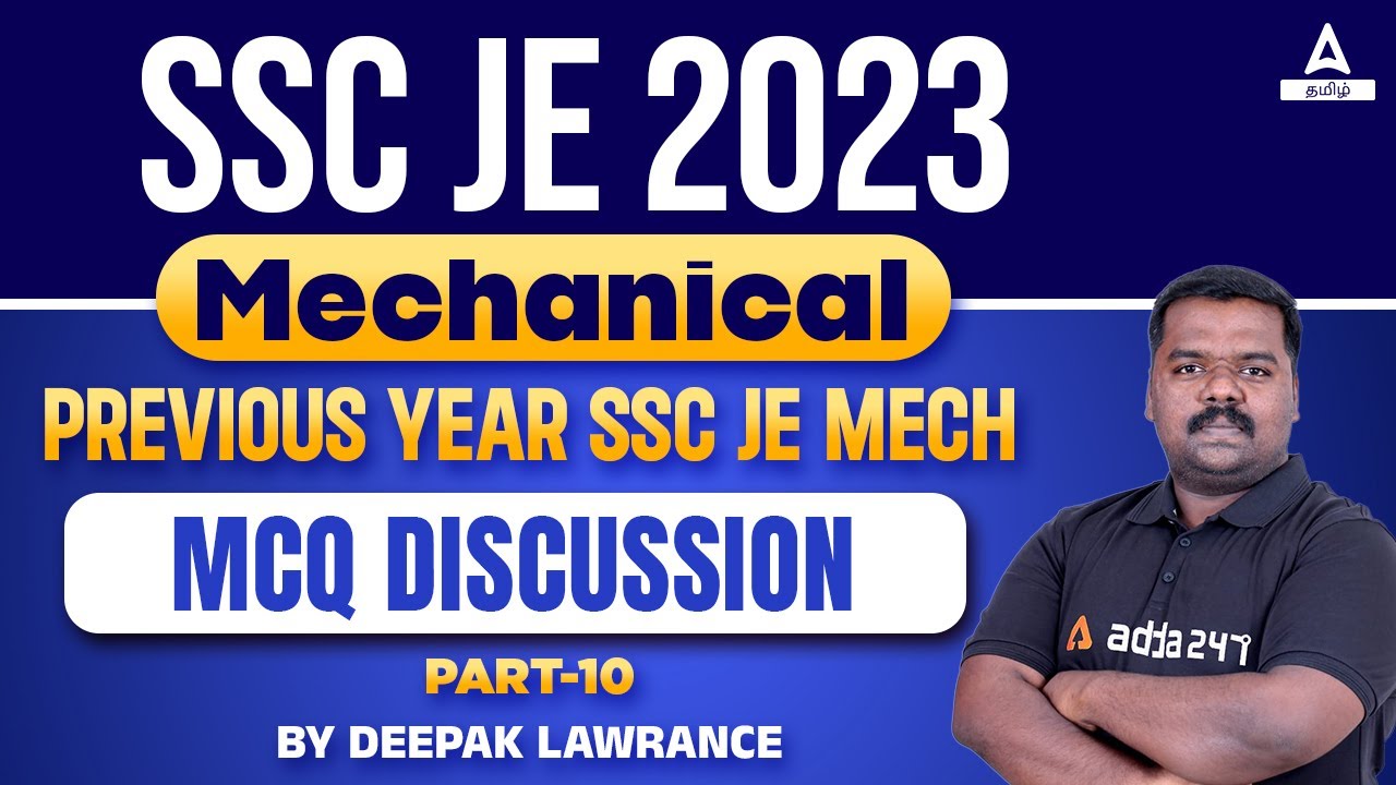 SSC JE 2023 Previous Year Questions With Explanation In Tamil #10 | Adda247 Tamil