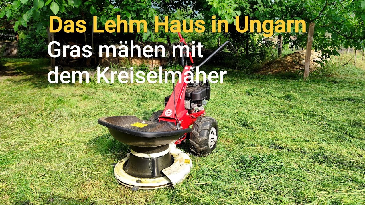 Kampfansage an hohes Gras! Mit dem Kreiselmäher von Eurosystems.