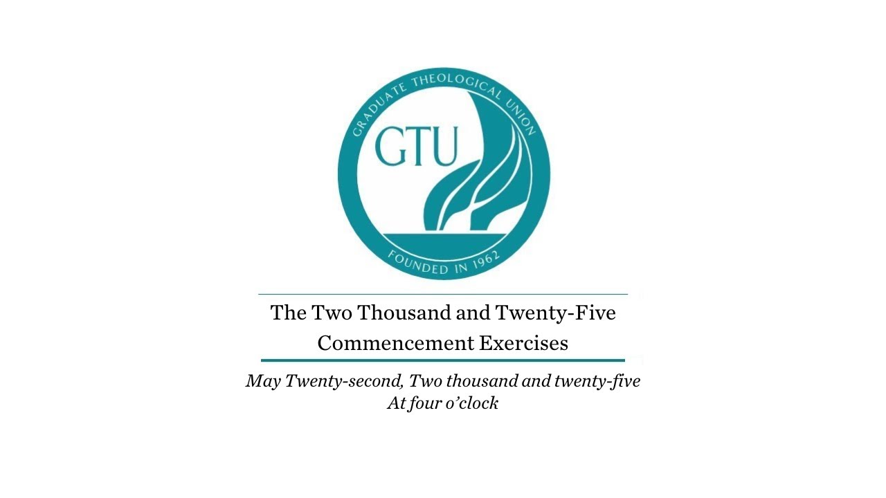 GTU Commencement 2025