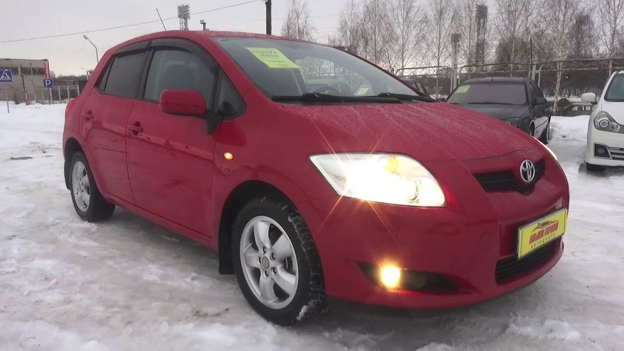 2007 Toyota Auris. Обзор (интерьер, экстерьер, двигатель).