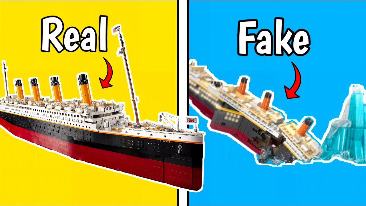 Я проверил подлинность и качество поддельных деталей Lego!