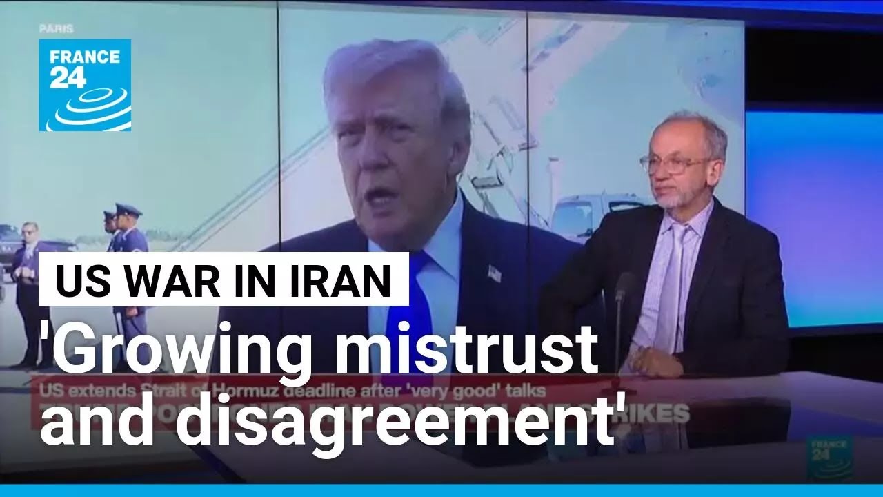 'Growing mistrust and disagreement' over Trump declaring war with Iran &bull; FRANCE 24 English