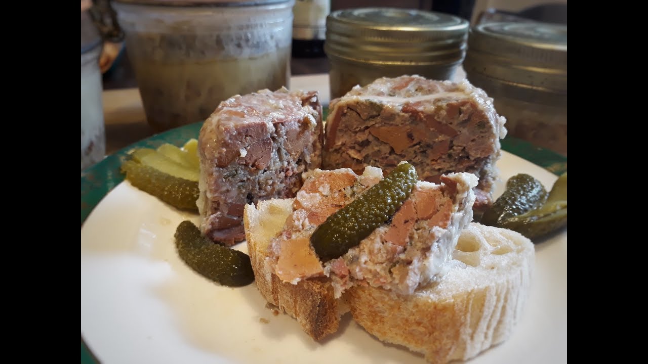 Recette de MON PÂTÉ de CAMPAGNE aux FOIES de VOLAILLE CONFITS