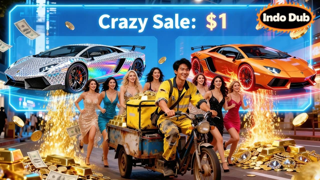 HARGA DUNIA TURUN 1 JUTA KALI, PENGEMIS JADI ORANG TERKAYA, DAPAT WANITA CANTIK, JUARA HIDUP!