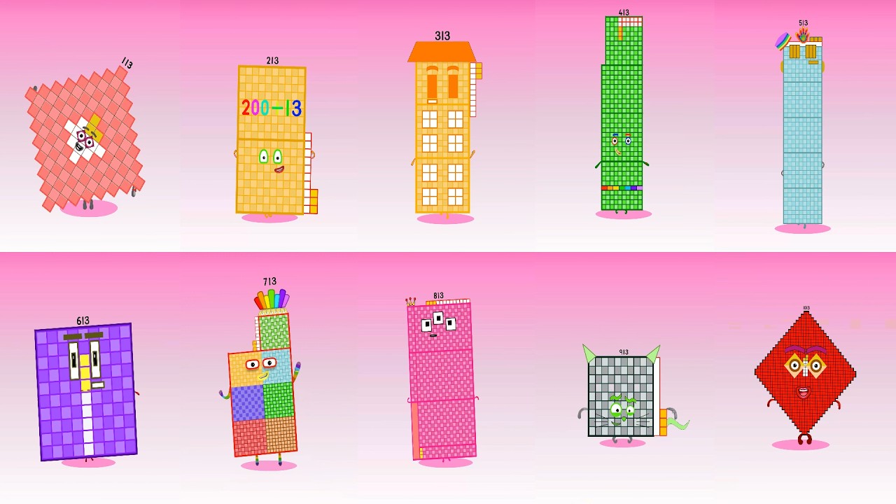 Sprunki OC Numberblocks 113 to 1013 | Compilation Incredibox #sprunki #numberblocks #incredibox