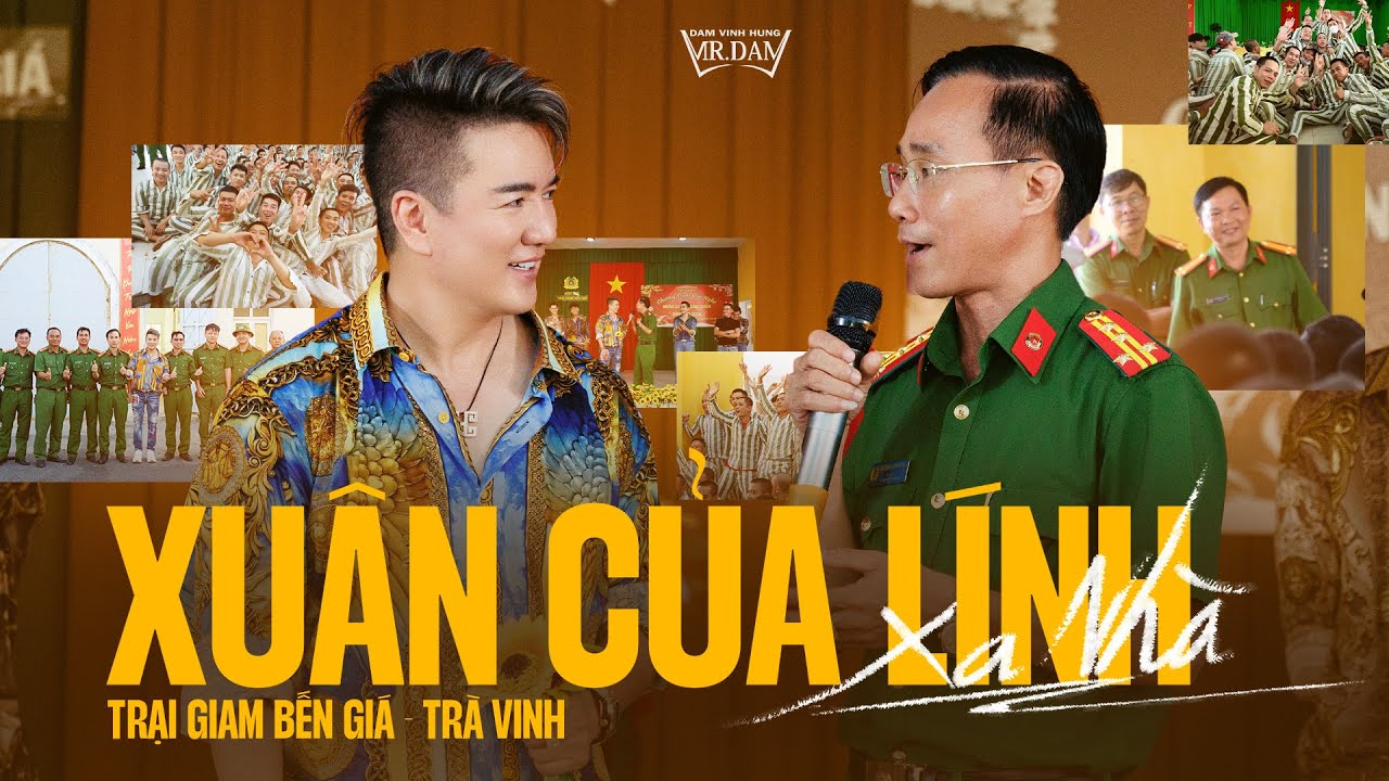 XUÂN CỦA LÍNH XA NHÀ  | ĐÀM VĨNH HƯNG KHIẾN CÁN BỘ TRẠI GIAM TRÀ VINH LẶNG NGƯỜI VÌ QUÁ XÚC ĐỘNG