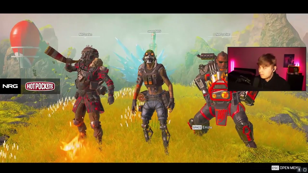 NRG Sweetdreams got 1st place in Scarz Cup (Apex Legends tournament) with nafen & rocker