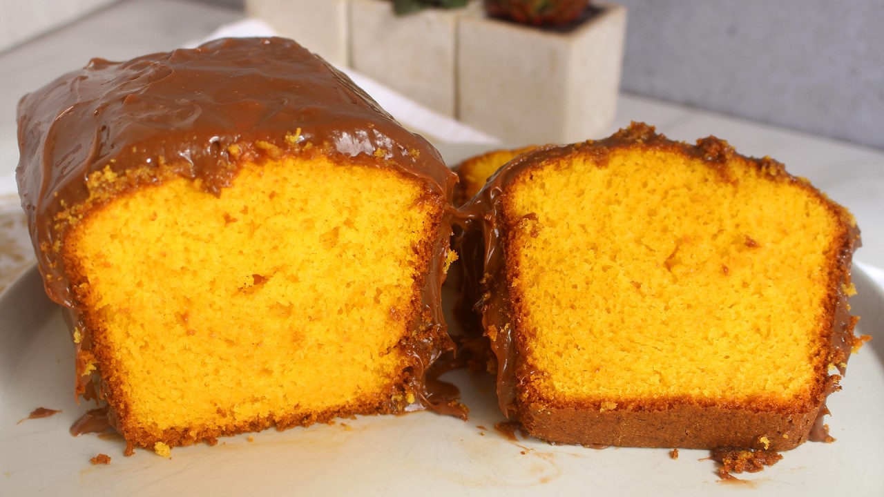 BOLO DE CENOURA - RECEITAS QUE AMO